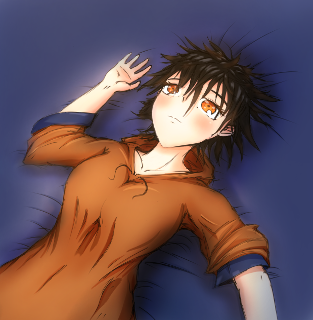 Lay in bed, dreaming....