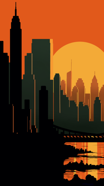 City Sunset - ibisPaint