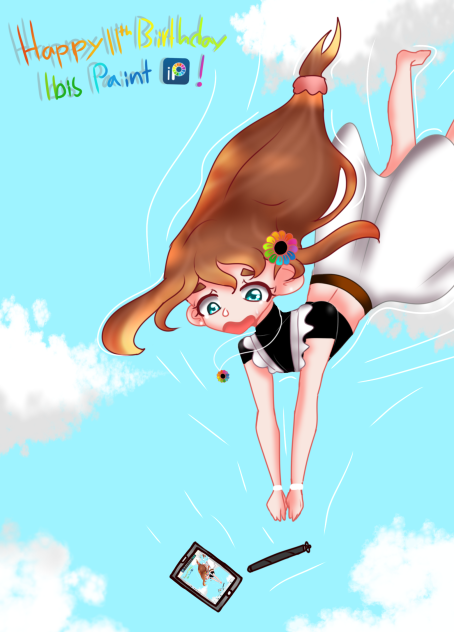 Happy 11th birthday Ibis Paint! 🎨