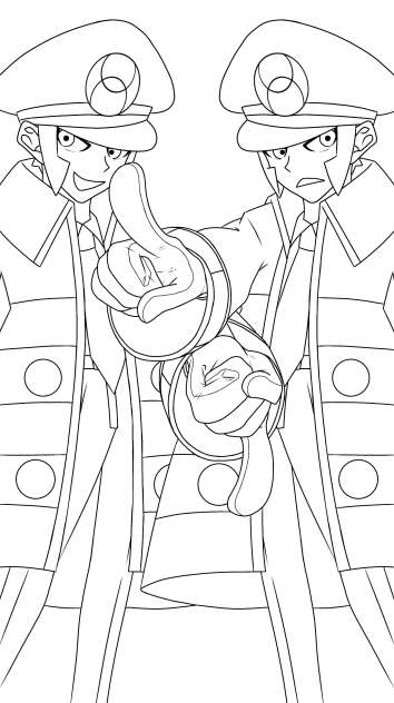 サブウェイマスター(塗り絵) - ibisPaint