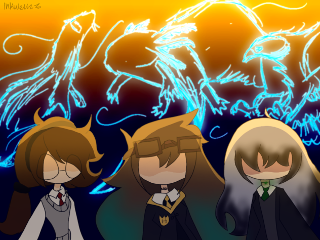 Harry Potter friends fanart!