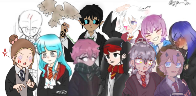 Hogwarts collab 🌙 (1 more spot left!!) - ibisPaint