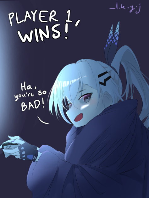Not sleeping until i beat her on 1v1 😤