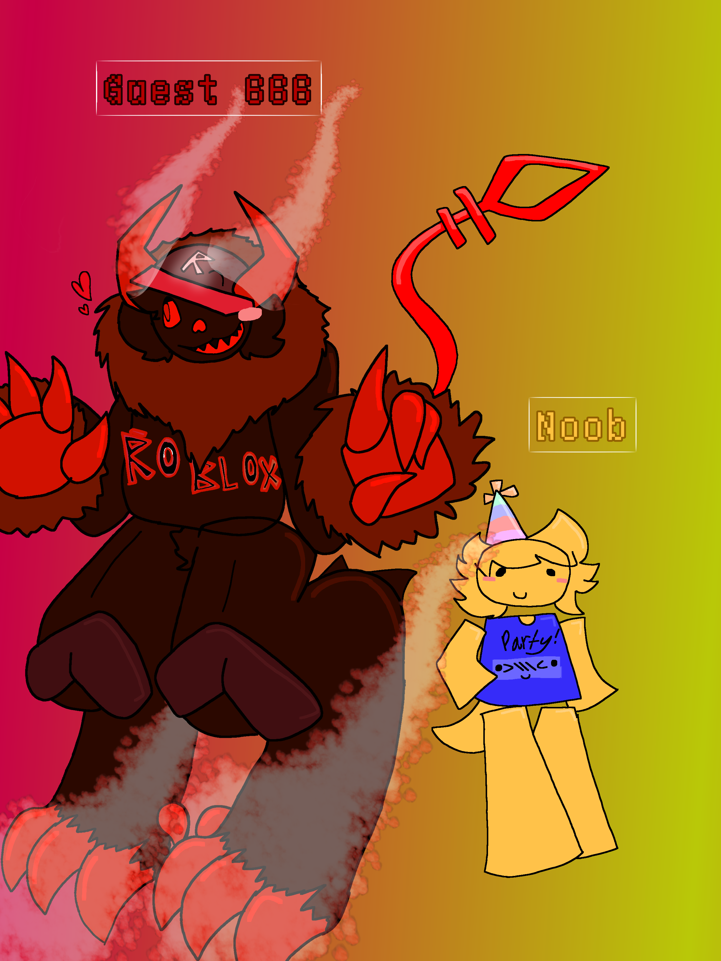 Guest 666 & Noob! - ibisPaint