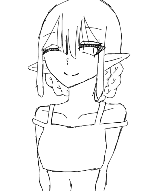 汚いけど塗り絵