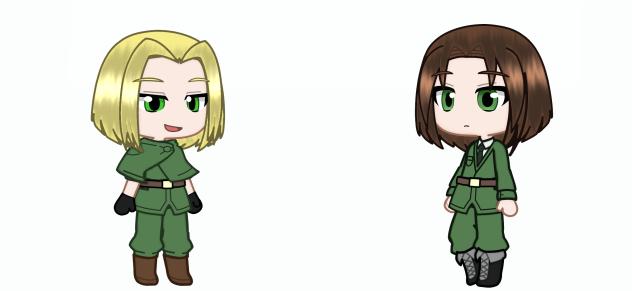 Hetalia Poland and Lithuania