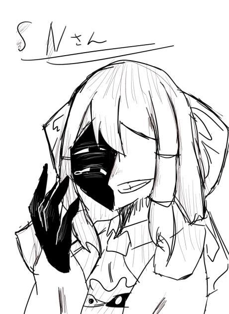 落書き　ｓｎさんのところの霊夢