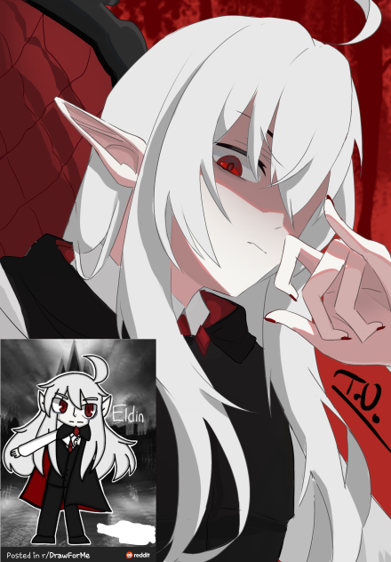 Snatched an oc from PeachiiArt on reddit
