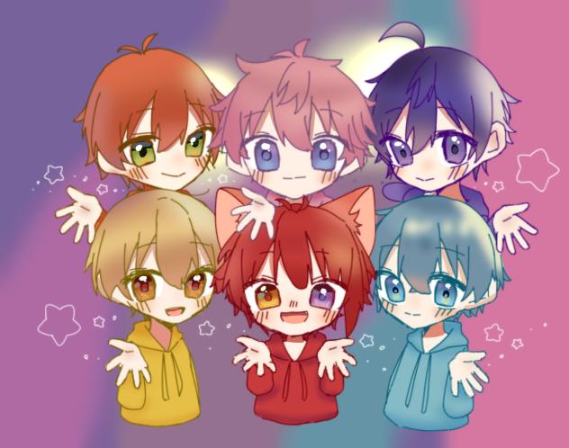 しめじめこさんの線画塗りました！