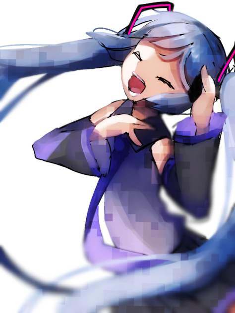 厚塗りミク