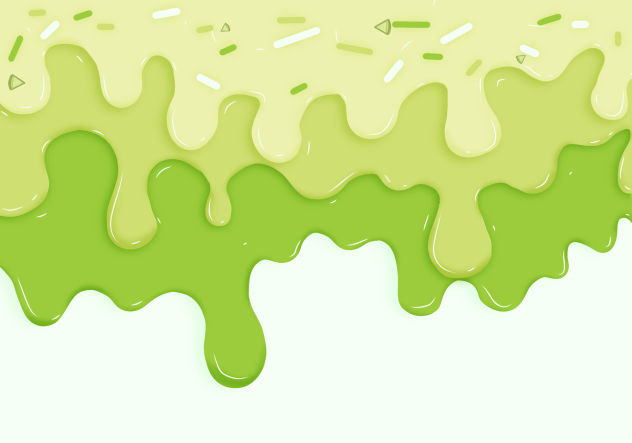 Lime drips pattern🍋2