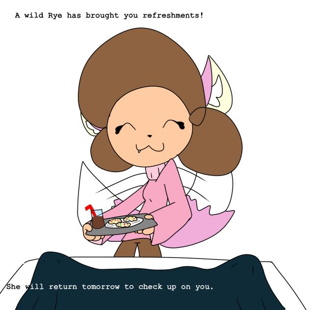 She will return tomorrow