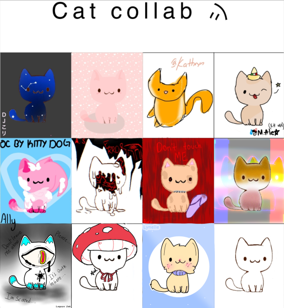 Cat collab with Pape Diouf