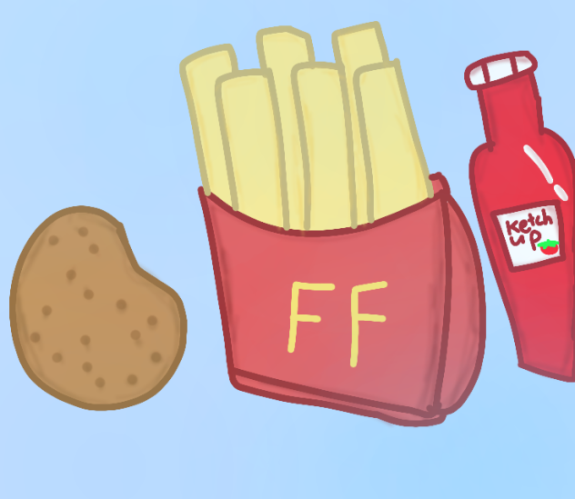 FRIES 🍟  KETCHUP 🍟 🥔