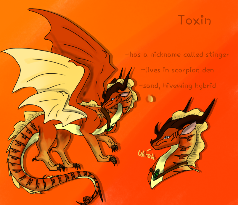 Wings of fire oc (Toxin) - ibisPaint