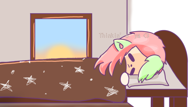 I made this while listening to death bed