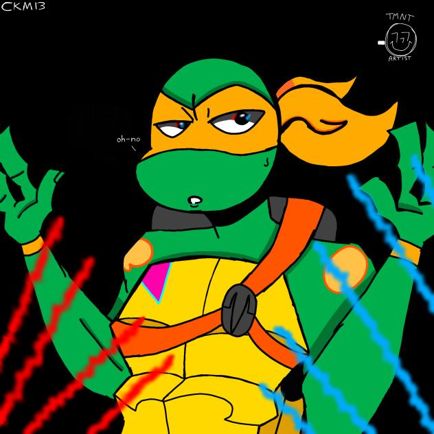 Mikey got caught by police