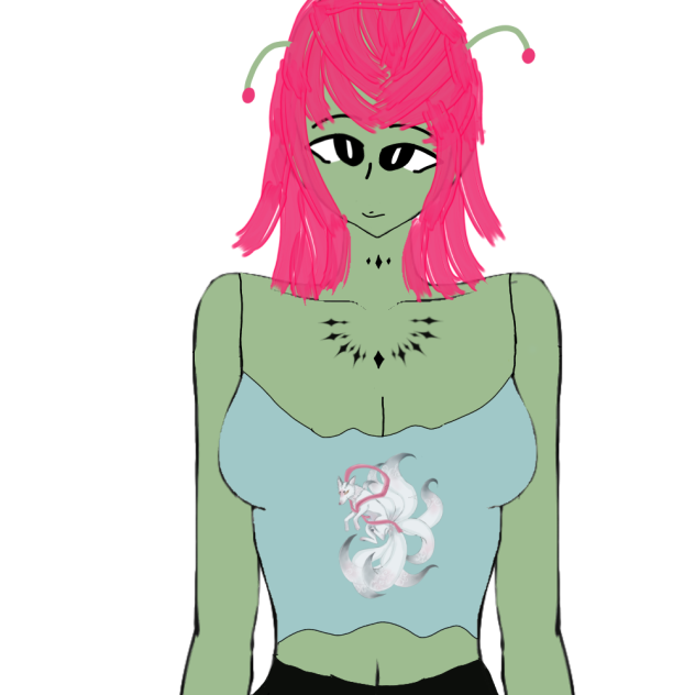 My alien oc tabi