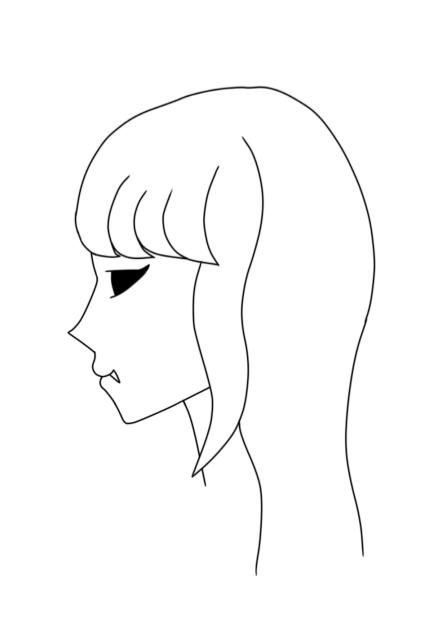 seraphine duskbane sideview portrait