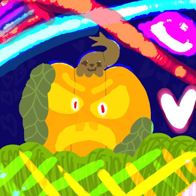 ITS A PUMPKIN XD