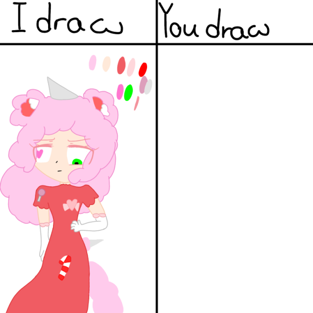 I draw you draw Sweety