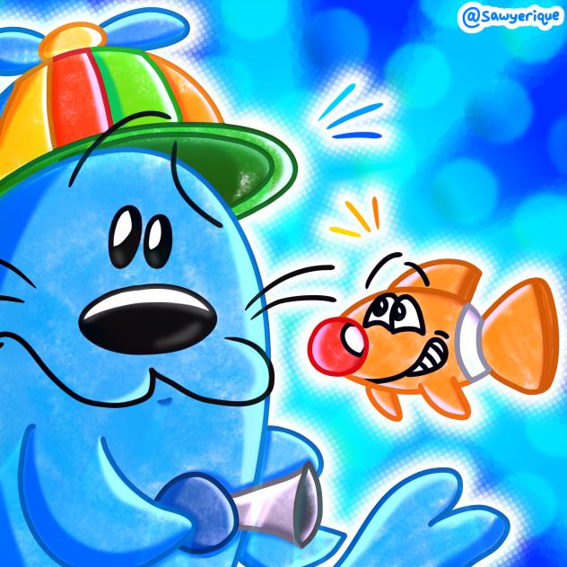 April fools! 🦭🐟