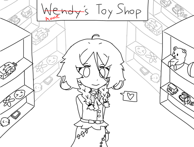 Anne’s toy shop!(new artsyle)