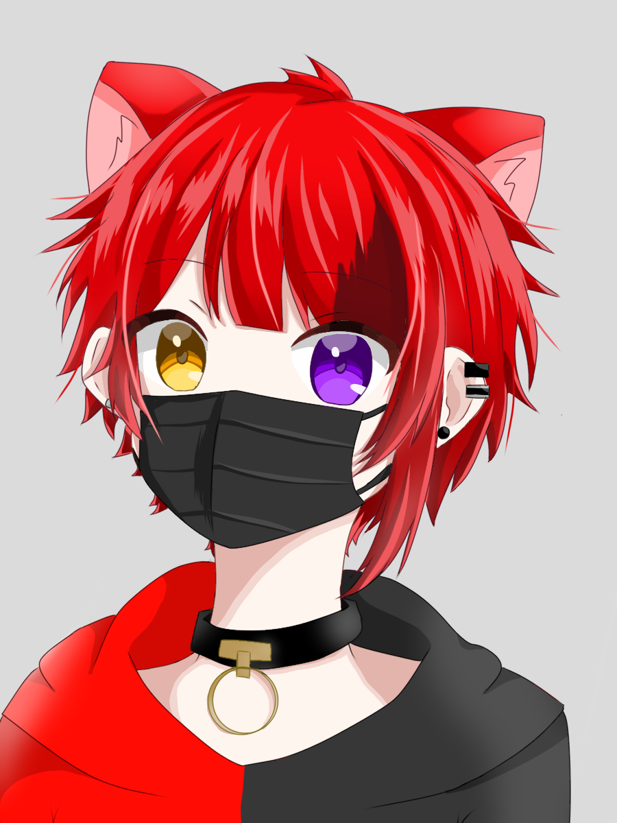莉犬くん 黒マスク Ibispaint
