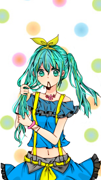ミク 塗らせていただきました！