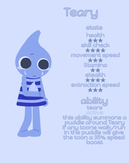 TEARY (dandys world oc)