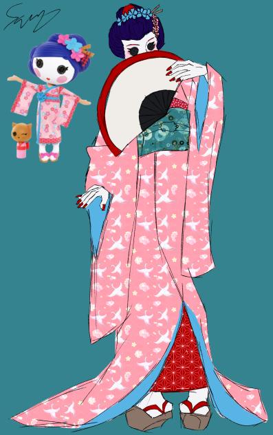 Yuki, the Geisha Lalaloopsy