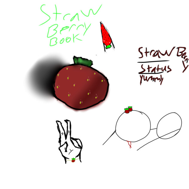 Straw berry book - ibisPaint
