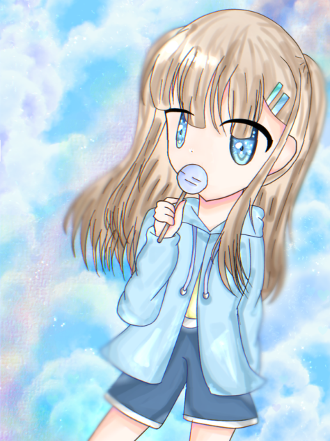 れもんあめちゃんの塗り絵！