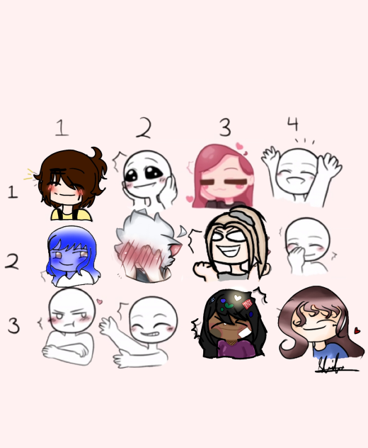 emotions collab - ibisPaint