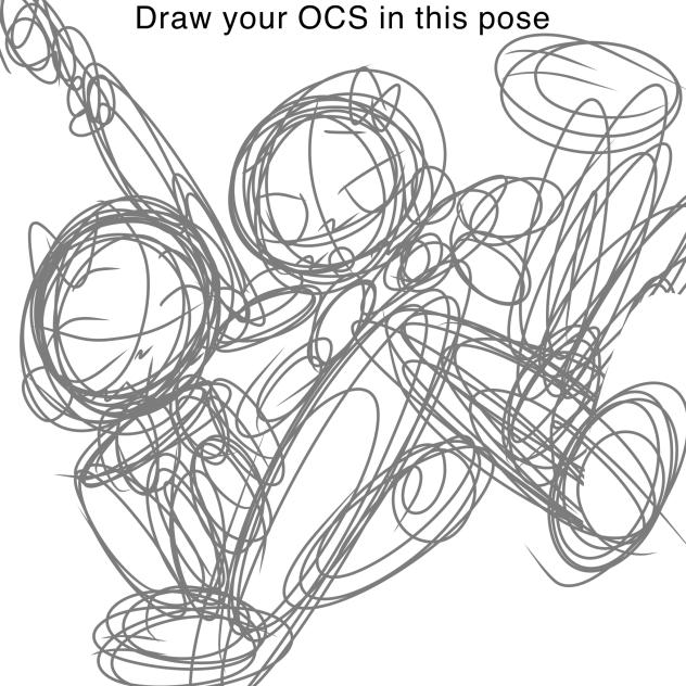 draw your ocs in this pose - ibisPaint