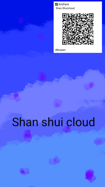 shan shui cloud ☁️ brush