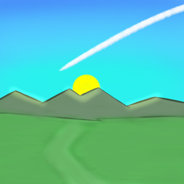 lovely sun rise