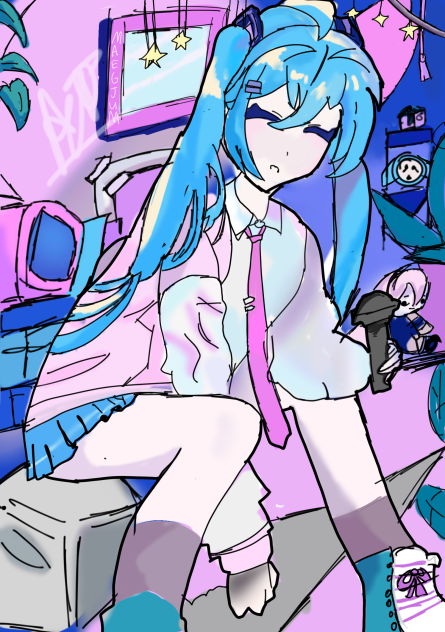 miku drawing