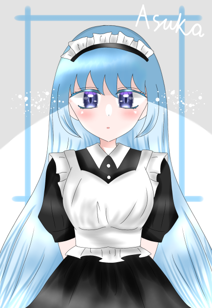 あすかちゃんメイド姿