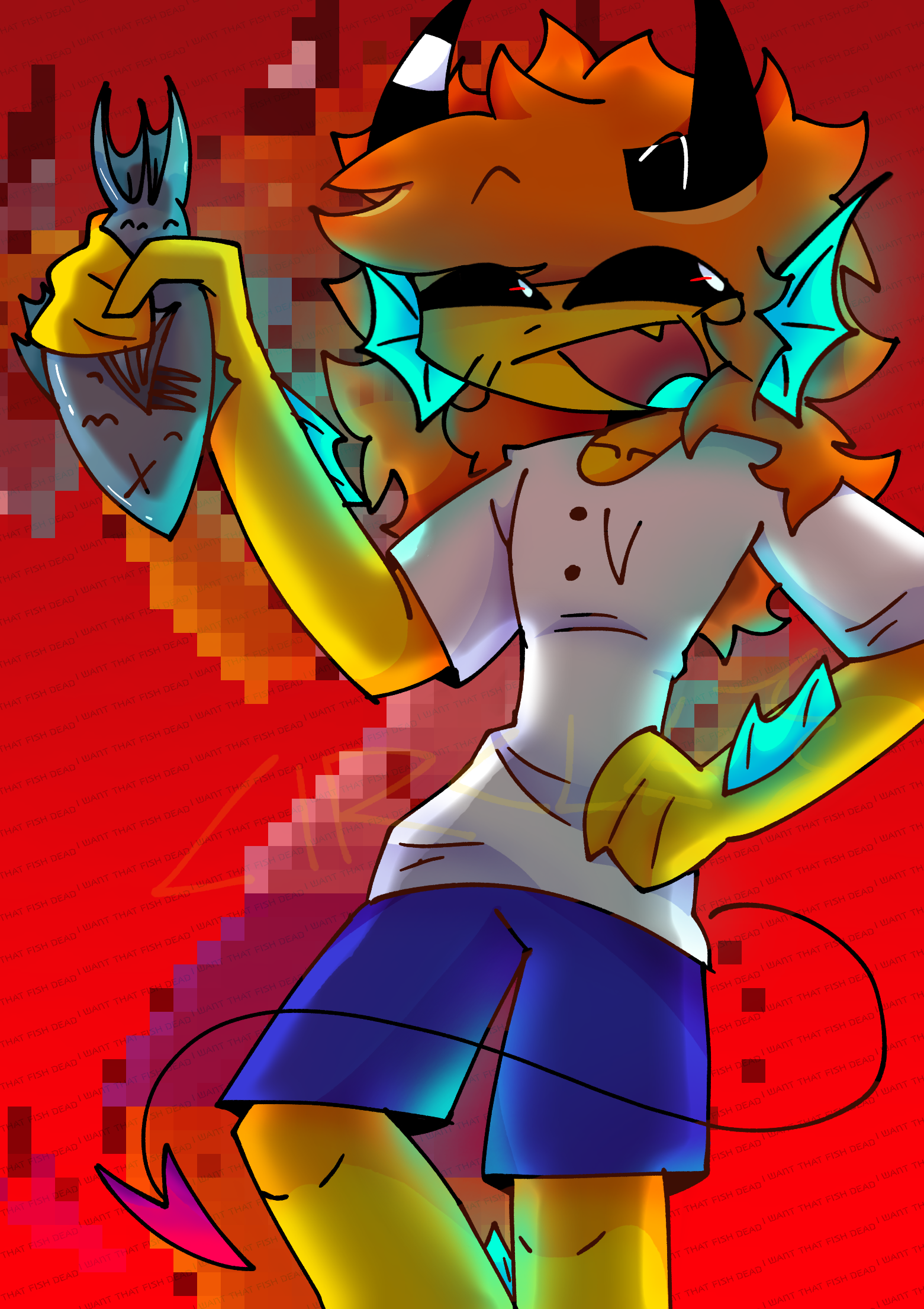I WANT THAT FISH DEAD ^__^ - ibisPaint