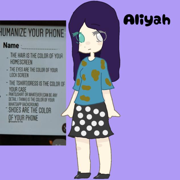 My phone... but human!