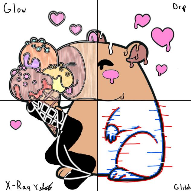 Capybara - ibisPaint