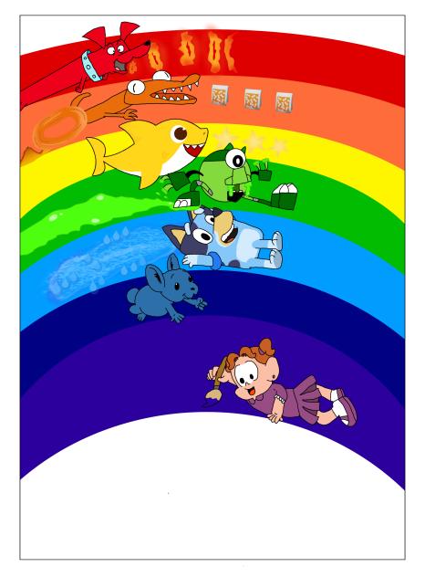 coloring a rainbow