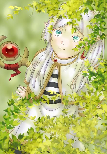 フリーレン　塗り絵