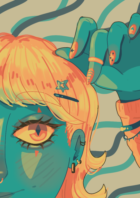 Do a little character for mine to hold!!