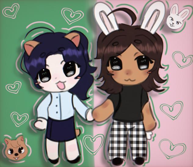 me n my wifey 🩷💚