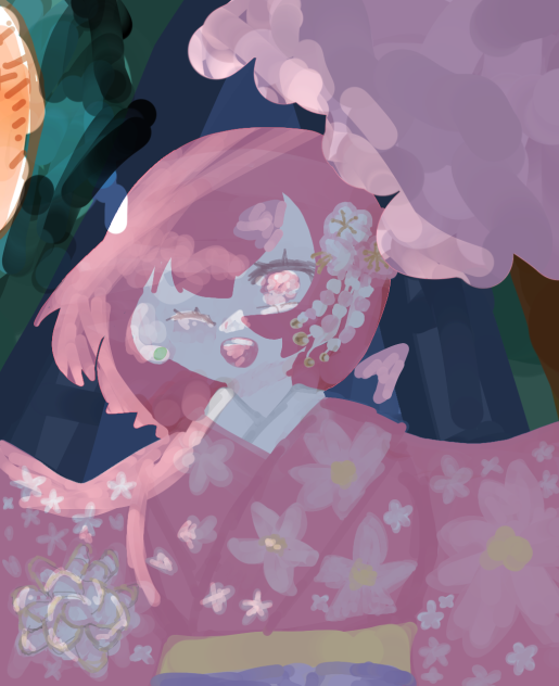謎の桜の少女🌸