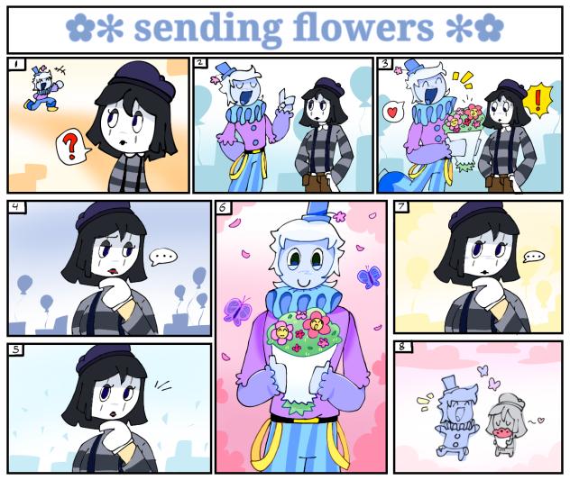 sending flowers ✿