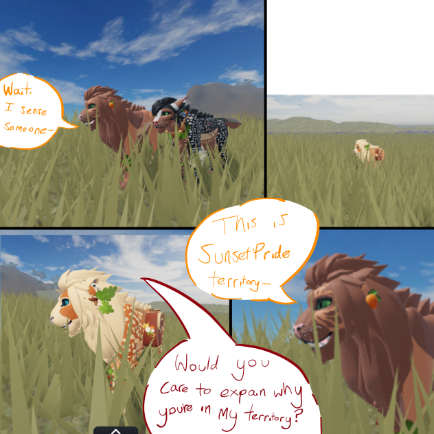 A Lion’s Pride comic story part 2