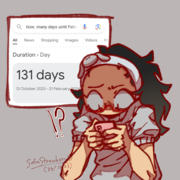 𝐌𝐲 𝐁-𝐃𝐚𝐲 𝐰𝐢𝐥𝐥 𝐛𝐞 𝐢𝐧 𝟏𝟑𝟏 𝐨𝐫 𝐥𝐞𝐬𝐬 𝐝𝐚𝐲𝐬.